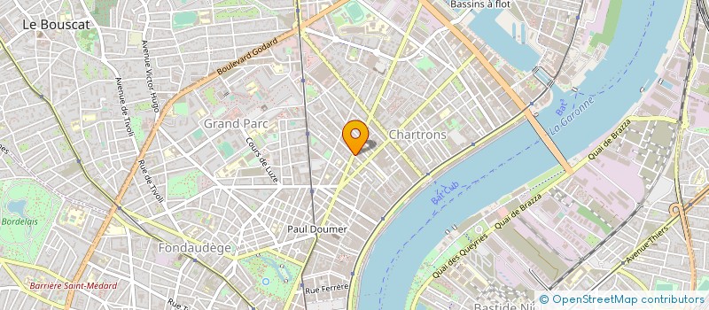 localisation de l'entreprise ASSISTANCE TRAITEMENT EAU à BORDEAUX