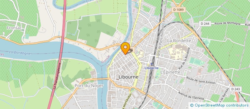 localisation de l'entreprise ASSISTANCE TRAITEMENTS SUD OUEST à LIBOURNE