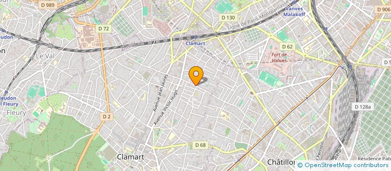 localisation de l'entreprise ASSISTANCE & TRANSACTIONS  CLAMART