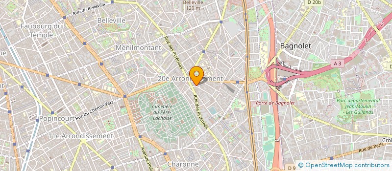 localisation de l'entreprise ASSISTANCE TRANSPORT à PARIS