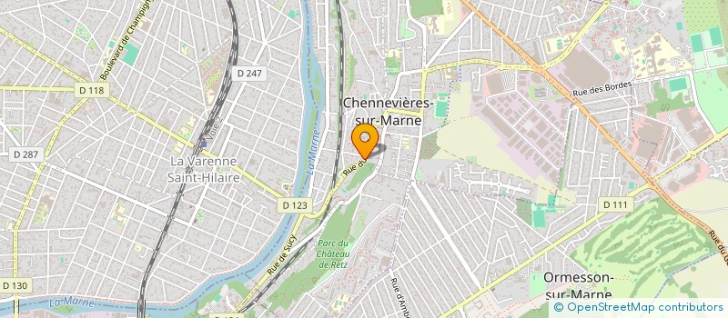 localisation de l'entreprise ASSISTANCE TRANSPORT MARCHANDISES à CHENNEVIERES-SUR-MARNE