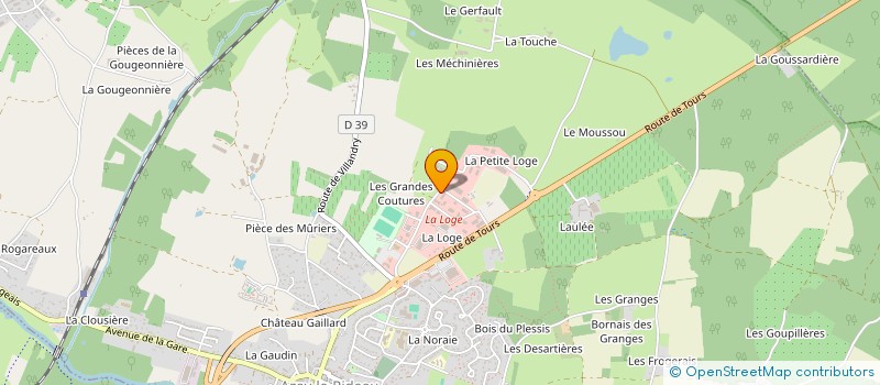 localisation de l'entreprise ASSISTANCE-TRAVAUX-MAITRISE D'OEUVRE à AZAY-LE-RIDEAU