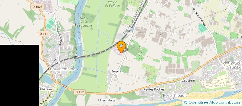 localisation de l'entreprise ASSISTANCE TRAVAUX PUBLICS-ATP-FRANCE à SAINTE-GEMMES-SUR-LOIRE