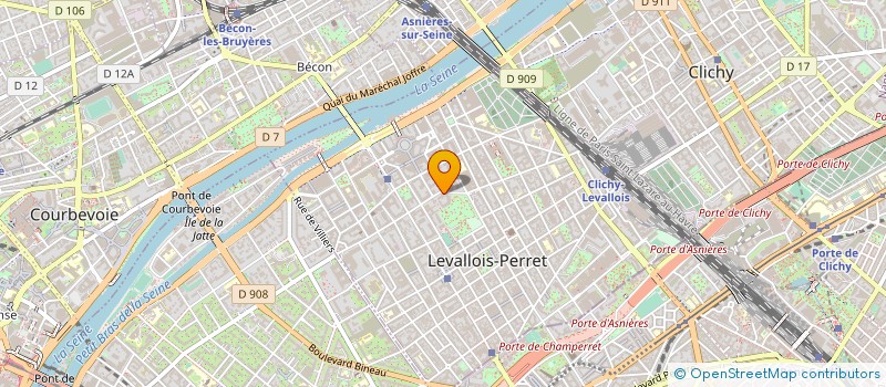 localisation de l'entreprise ASSISTANCE TRAVEL à LEVALLOIS-PERRET