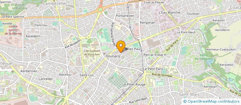 localisation de l'entreprise ASSISTANCE VENTES ET SCE INFORMATIQUES à BREST