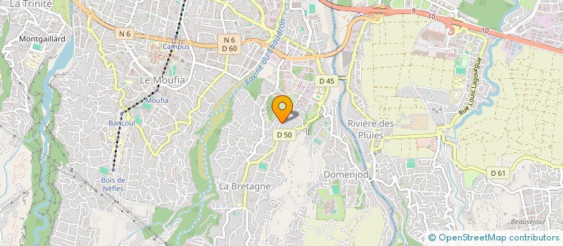 localisation de l'entreprise ASSISTANCES ADMINISTRATIVES ET CONSEILS EN FORMALITES AUX ENTREPRISES ASSOCIATIONS ET PARTICULIERS à SAINT-DENIS