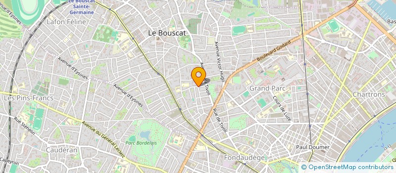 localisation de l'entreprise ASSISTANCES SECOURS URGENCES PRIVES  LE BOUSCAT