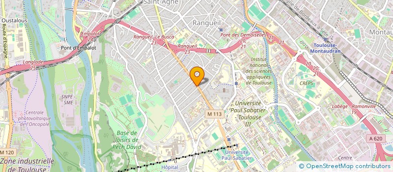 localisation de l'entreprise ASSISTANCES TOULOUSAINES à TOULOUSE