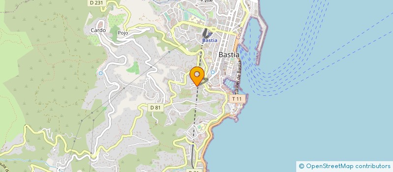 localisation de l'entreprise ASSISTANTES DE VIE EN CORSE A.V.E.C à BASTIA