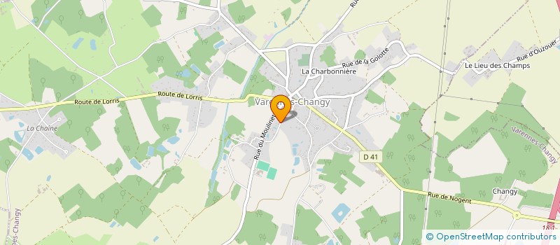localisation de l'entreprise ASSISTECH à VARENNES-CHANGY