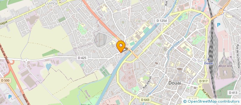 localisation de l'entreprise ASSISTEO CONSULTING à DOUAI