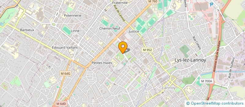 localisation de l'entreprise ASSISTER  ROUBAIX