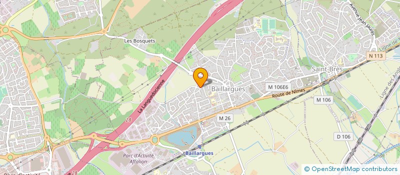 localisation de l'entreprise ASSISTO-IMMO  BAILLARGUES