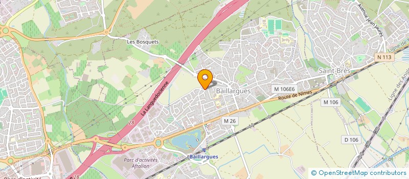 localisation de l'entreprise ASSISTOPRO à BAILLARGUES