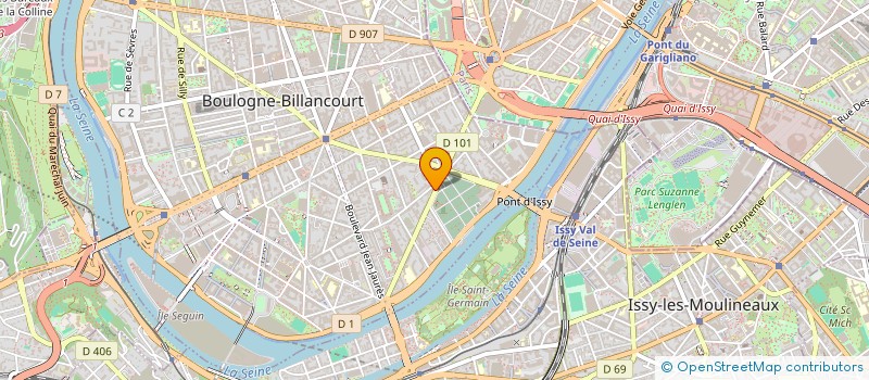 localisation de l'entreprise ASSISTOTEL à BOULOGNE-BILLANCOURT