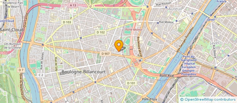 localisation de l'entreprise ASSIT DEVELOP INFORMATIQUE TELECOMMUNICA à BOULOGNE-BILLANCOURT