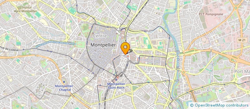 localisation de l'entreprise ASSITANCE PAPY MAMY 34 à MONTPELLIER