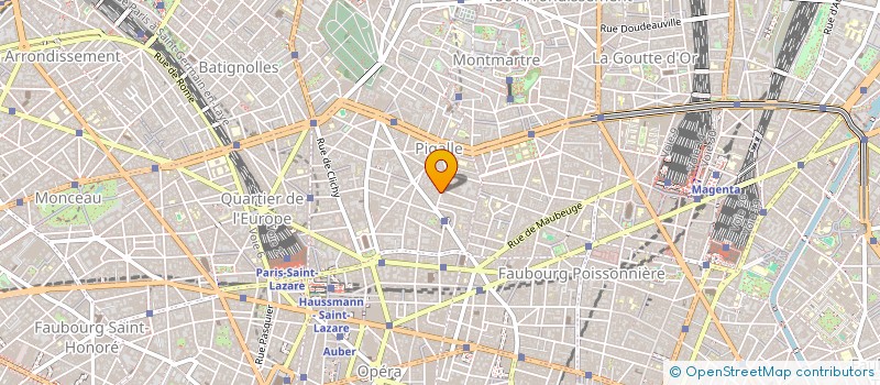 localisation de l'entreprise ASSITEJ FRANCE  PARIS