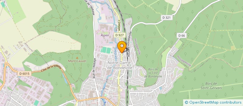 localisation de l'entreprise ASSIYA ALIMENTATION  NOTRE-DAME-DE-BONDEVILLE