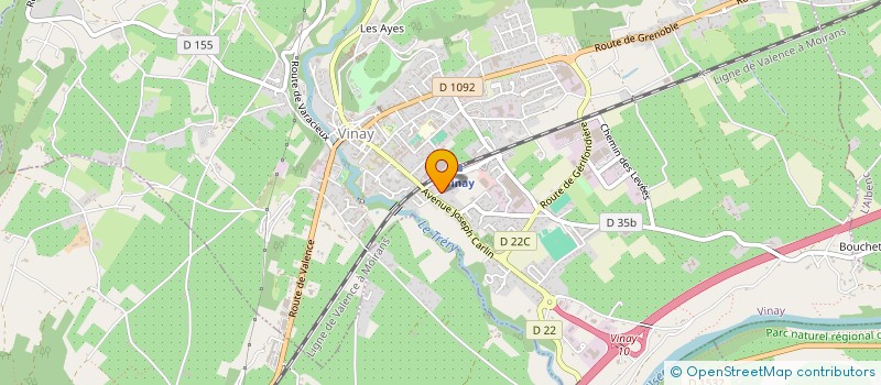 localisation de l'entreprise ASSMAT ET CIE  VINAY