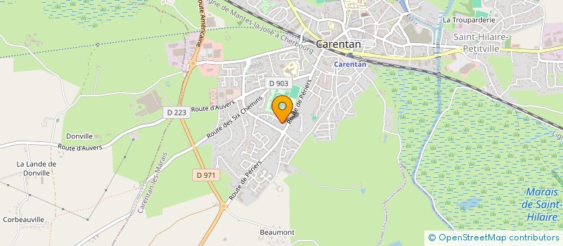 localisation de l'entreprise ASSMAT ET RIBAMBELLES  CARENTAN-LES-MARAIS