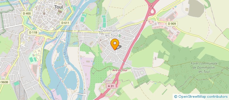 localisation de l'entreprise ASSMATS A LA PAGE à DOMMARTIN-LES-TOUL