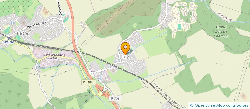 localisation de l'entreprise ASSMORR  JURY