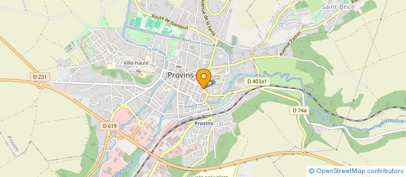 localisation de l'entreprise ASSO à PROVINS