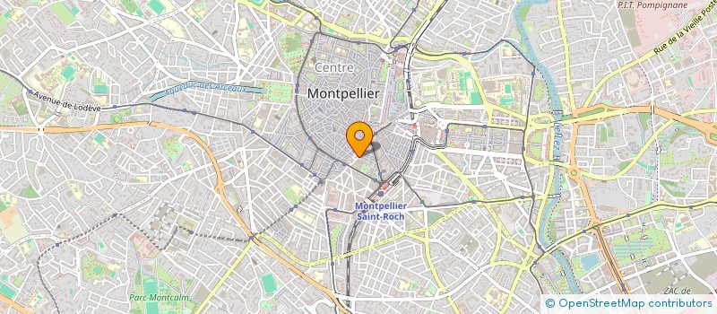 localisation de l'entreprise ASSO ACCUEIL MARGINAL TOXICOMA à MONTPELLIER