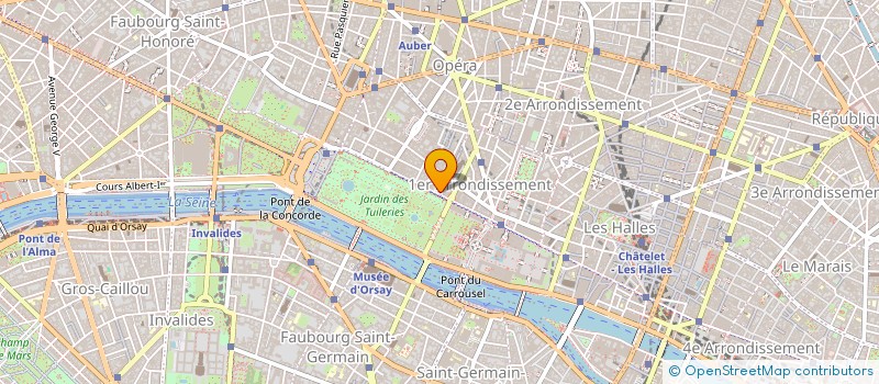 localisation de l'entreprise ASSO AD LIB CREATIVITE MUSICALE ALCM  PARIS