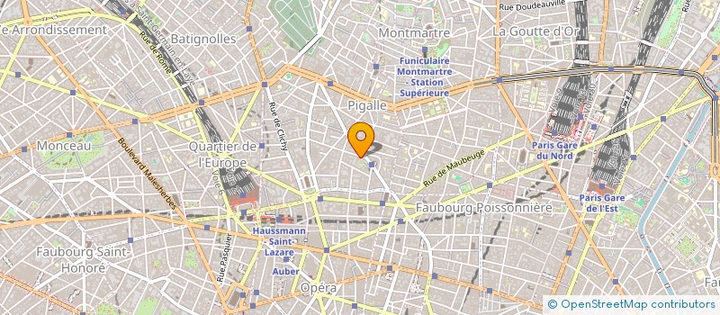 localisation de l'entreprise ASSO ADMINIST THEATRE SPECTACLE FRANCE  PARIS