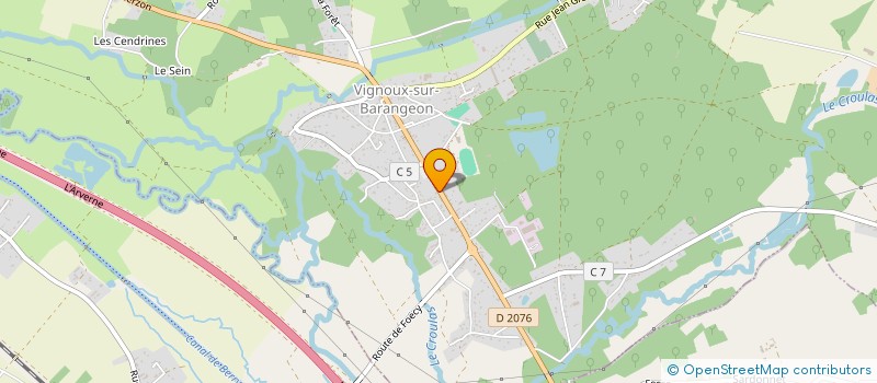 localisation de l'entreprise ASSO AIDE DOMICILE MILIEU RURA à VIGNOUX-SUR-BARANGEON