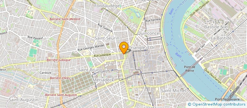 localisation de l'entreprise ASSO AIDE ET SOUTIEN A LA GESTION  BORDEAUX