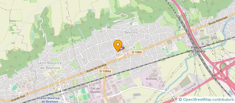 localisation de l'entreprise ASSO ALLYON-NOUS à BEYNOST