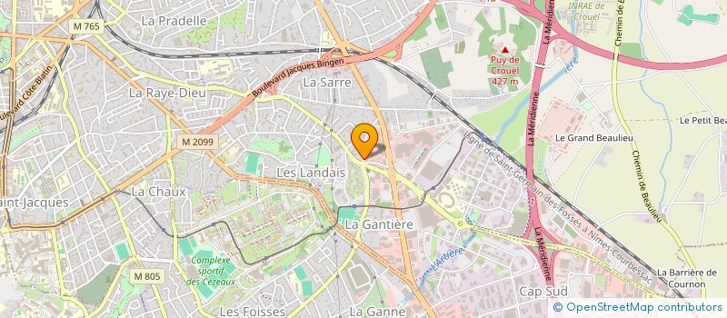 localisation de l'entreprise ASSO AMBERT LA SCALA à CLERMONT-FERRAND