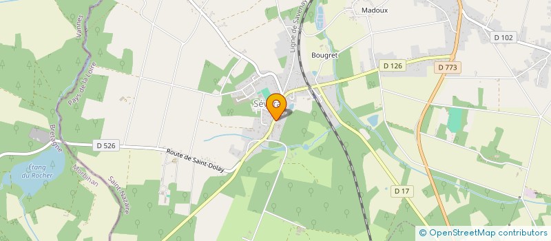 localisation de l'entreprise ASSO AMICALE LAIQUE à GUENROUET