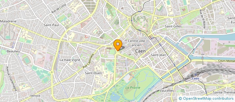 localisation de l'entreprise ASSO AMIS BIBLIOTHEQUE MUNICIP à CAEN