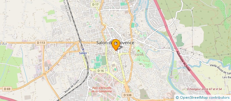 localisation de l'entreprise ASSO AMIS DU MUSEE DE L'EMPERI à SALON-DE-PROVENCE