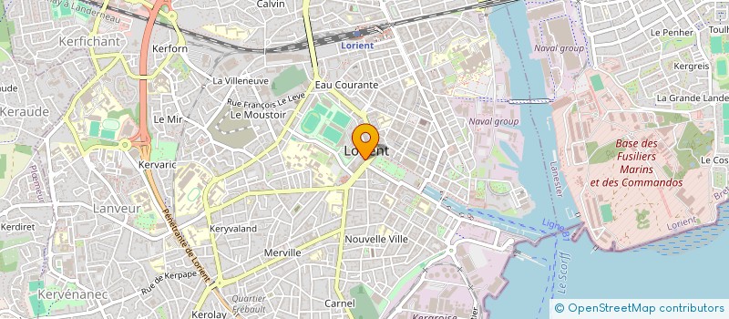 localisation de l'entreprise ASSO AMIS DU MUSEE DE LORIENT à LORIENT