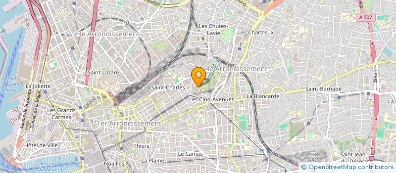 localisation de l'entreprise ASSO AMIS DU MUSEES HIST NATUR à MARSEILLE 4EME