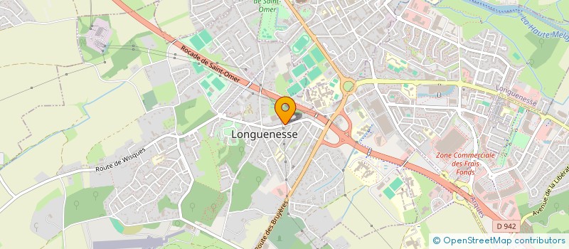 localisation de l'entreprise ASSO AMIS LYCEE TECHNIQUE  LONGUENESSE