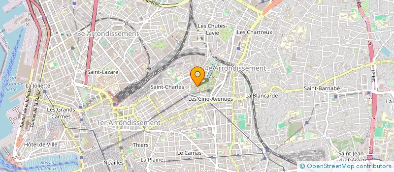localisation de l'entreprise ASSO AMIS MUSEES BEAUX ARTS à MARSEILLE 4EME