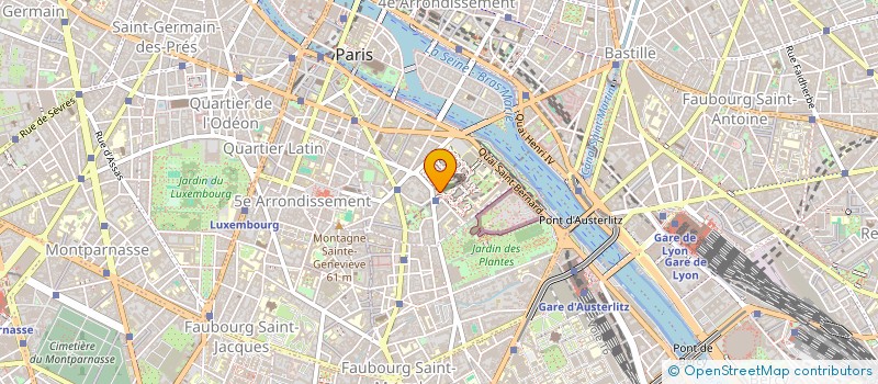 localisation de l'entreprise ASSO ANCIEN ELEVE DEA DESS ESI  PARIS