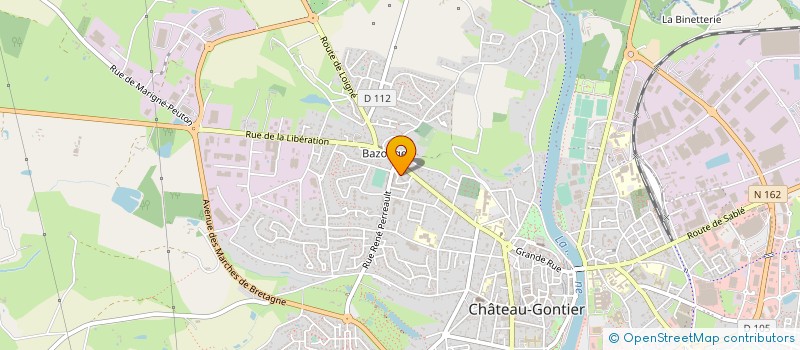 localisation de l'entreprise ASSO ANCIENS COMBAT PRISO  LA ROCHE-NEUVILLE