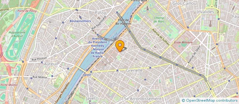 localisation de l'entreprise ASSO ANGEL MUSIC/CECIMODE  PARIS