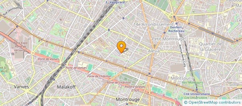 localisation de l'entreprise ASSO ANIMATION CULTURE ET EVENEMENTS  PARIS