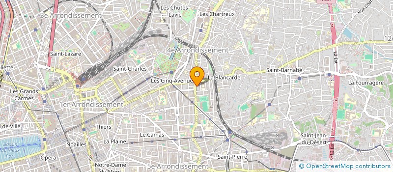 localisation de l'entreprise ASSO ANTA à MARSEILLE