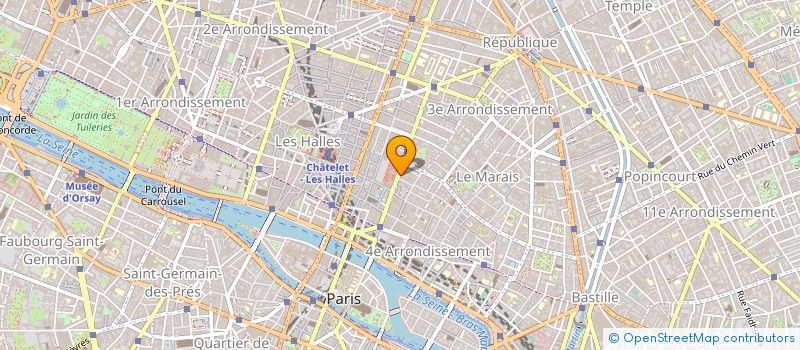localisation de l'entreprise ASSO ARTS TECHNI HOLOGRAPHIQUE à PARIS