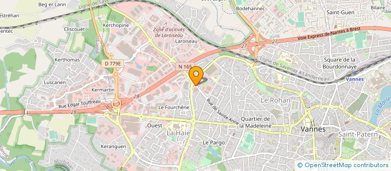 localisation de l'entreprise ASSO AVICULTEUR MORBIHANAIS à VANNES
