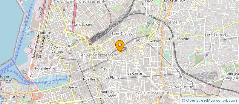 localisation de l'entreprise ASSO BATIMENT 13 AB13 à MARSEILLE